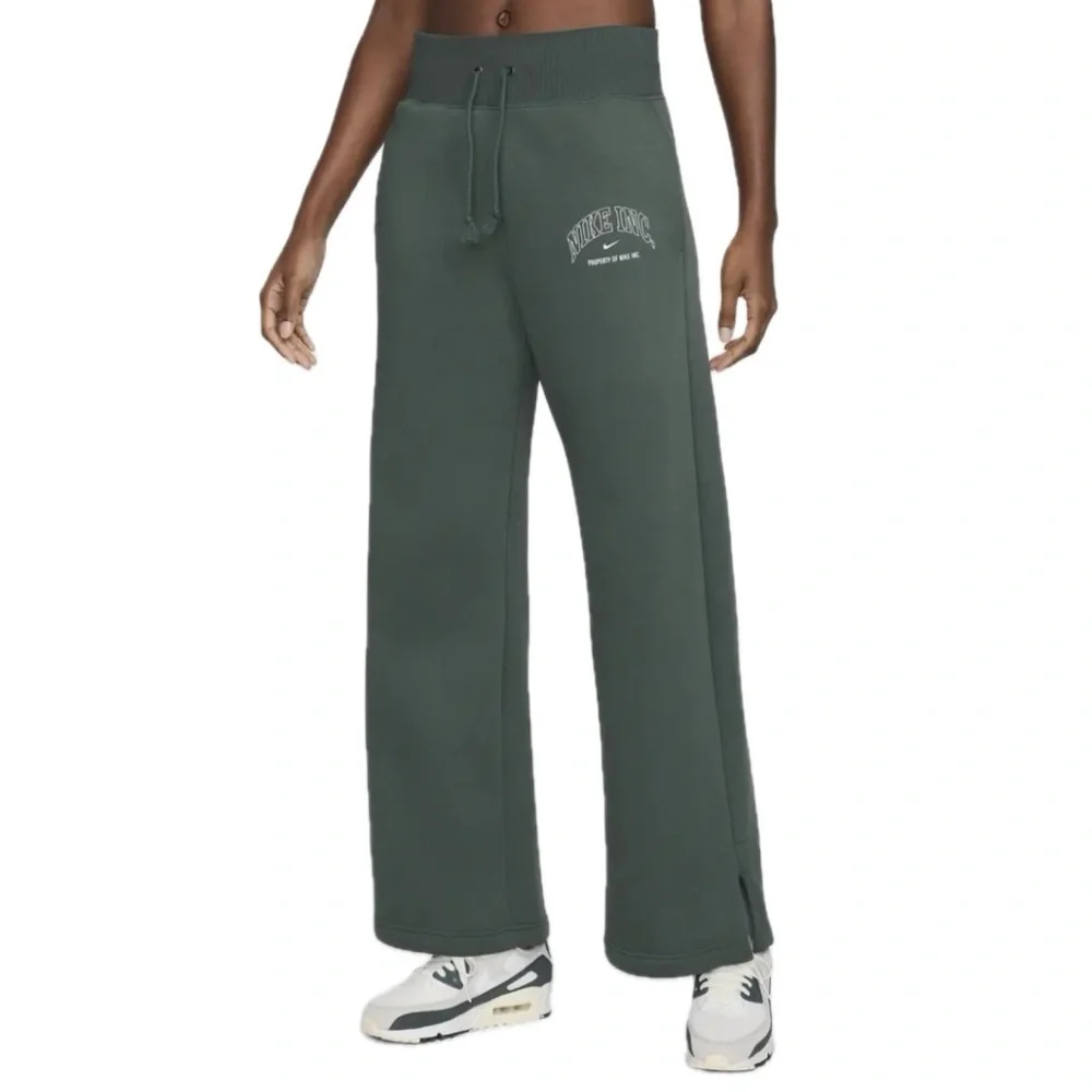Nike Sportswear Phoenix Fleece High Waisted Wide Leg Sweatpants - Picture 1 of 10